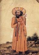unknow artist Devotee with Large Turban USA oil painting reproduction